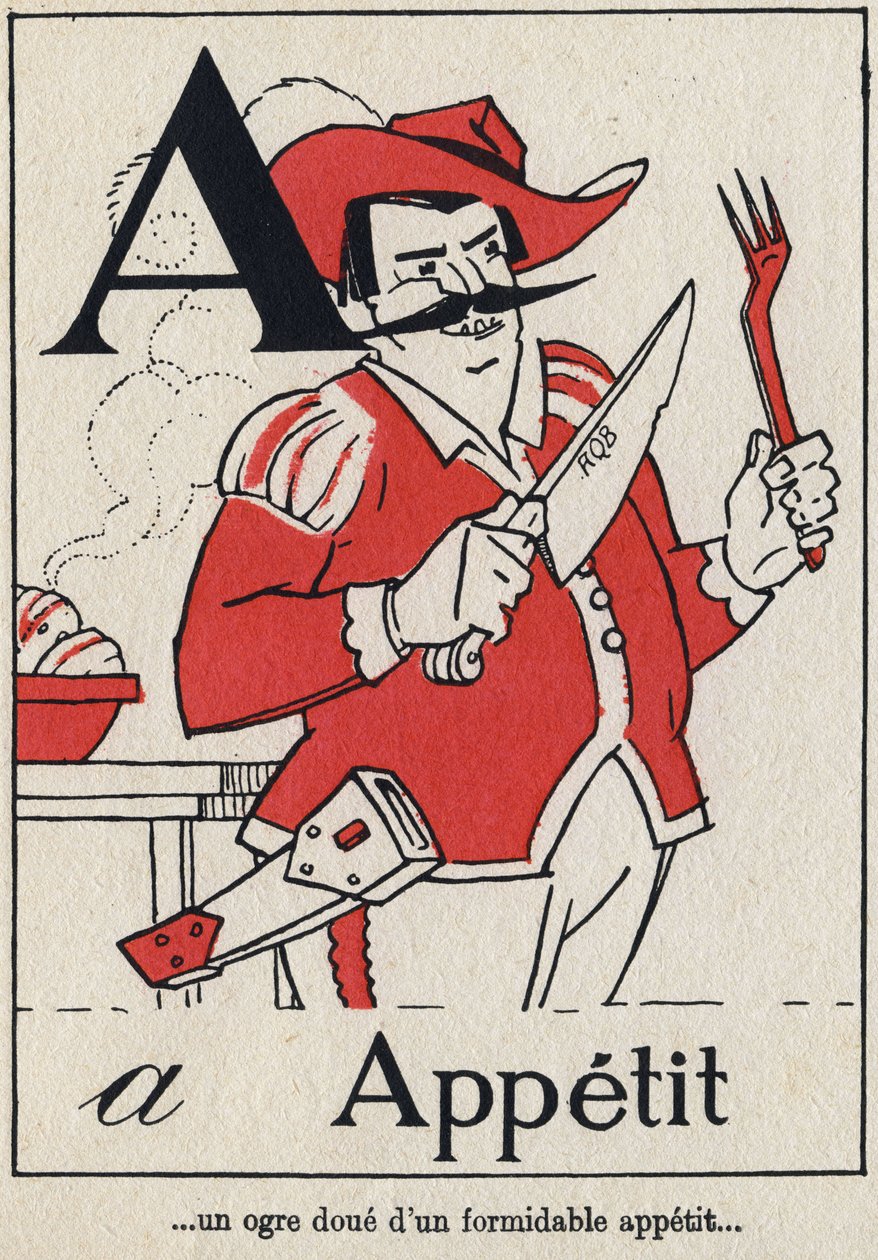 文字 A: L