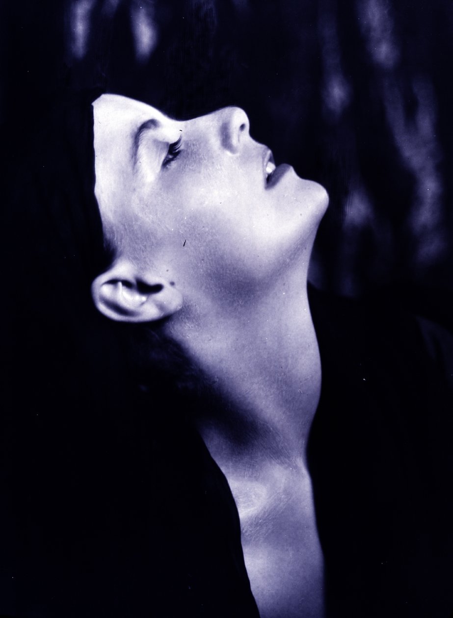 グレタガルボ、1925年（bw写真） 作： アーノルド・ゲンテ