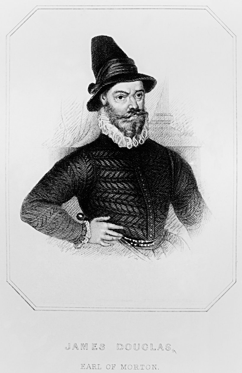 ジェームズ・ダグラス（1516-81）モートン伯 作： アーノルド・ファン・ブローンクホルスト