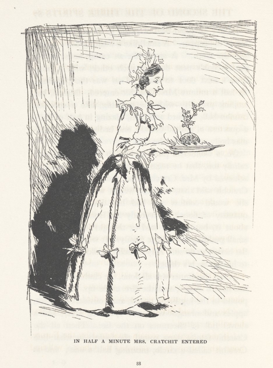 「30分でクラッチ夫人が入った」、1915 作： アーサー・ラッカム