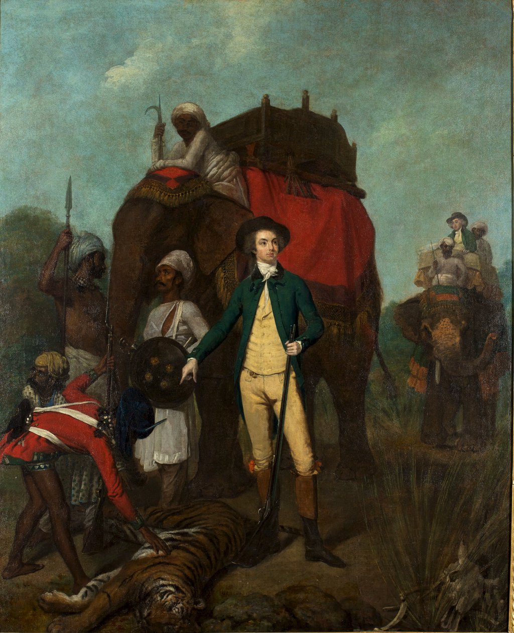 ジョン・アディソンの肖像、c.1787-95 作： アーサー・デヴィス