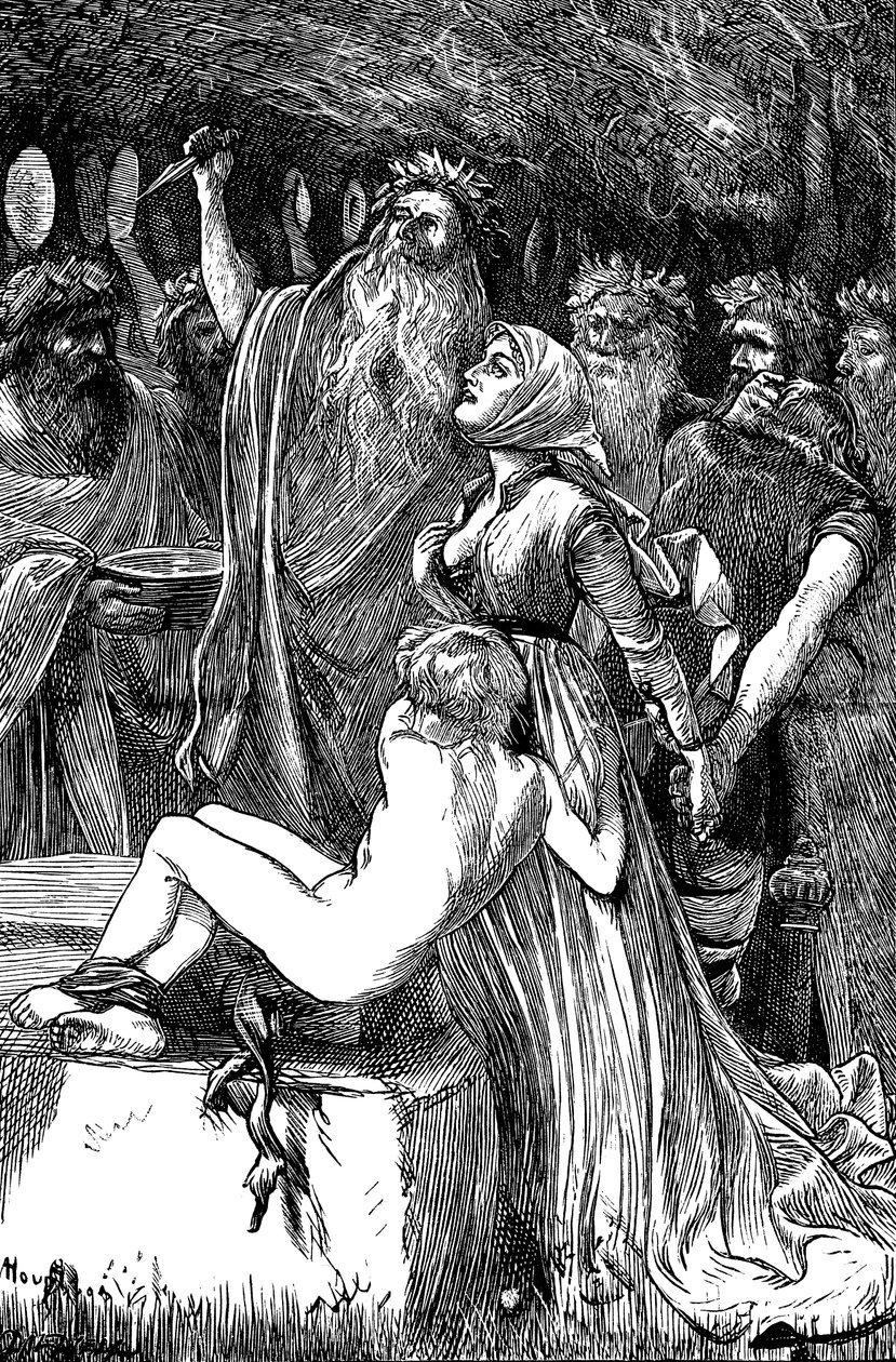 犠牲者、1868 作： アーサー・ボイド・ホートン