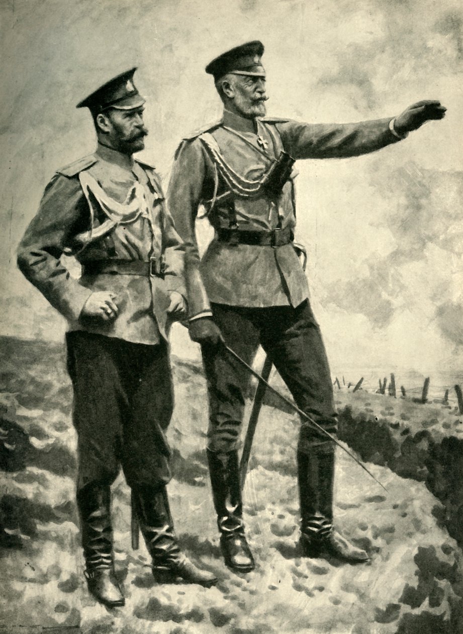 ロシア軍の変化、1915年9月。第一次世界大戦、c1920。 作： アーサー・C・マイケル