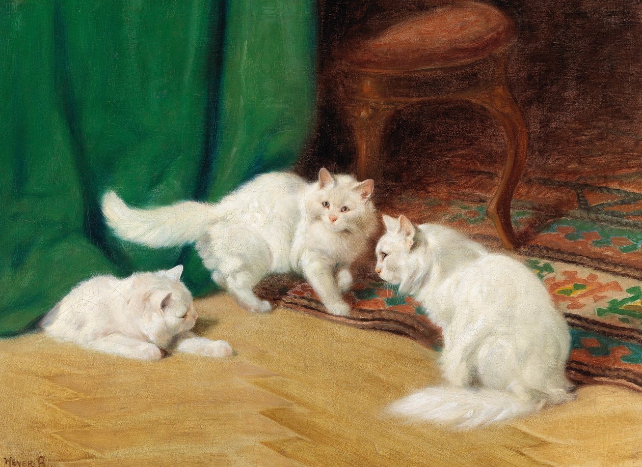 猫同士の会話、 作： アーサー・ヘイアー