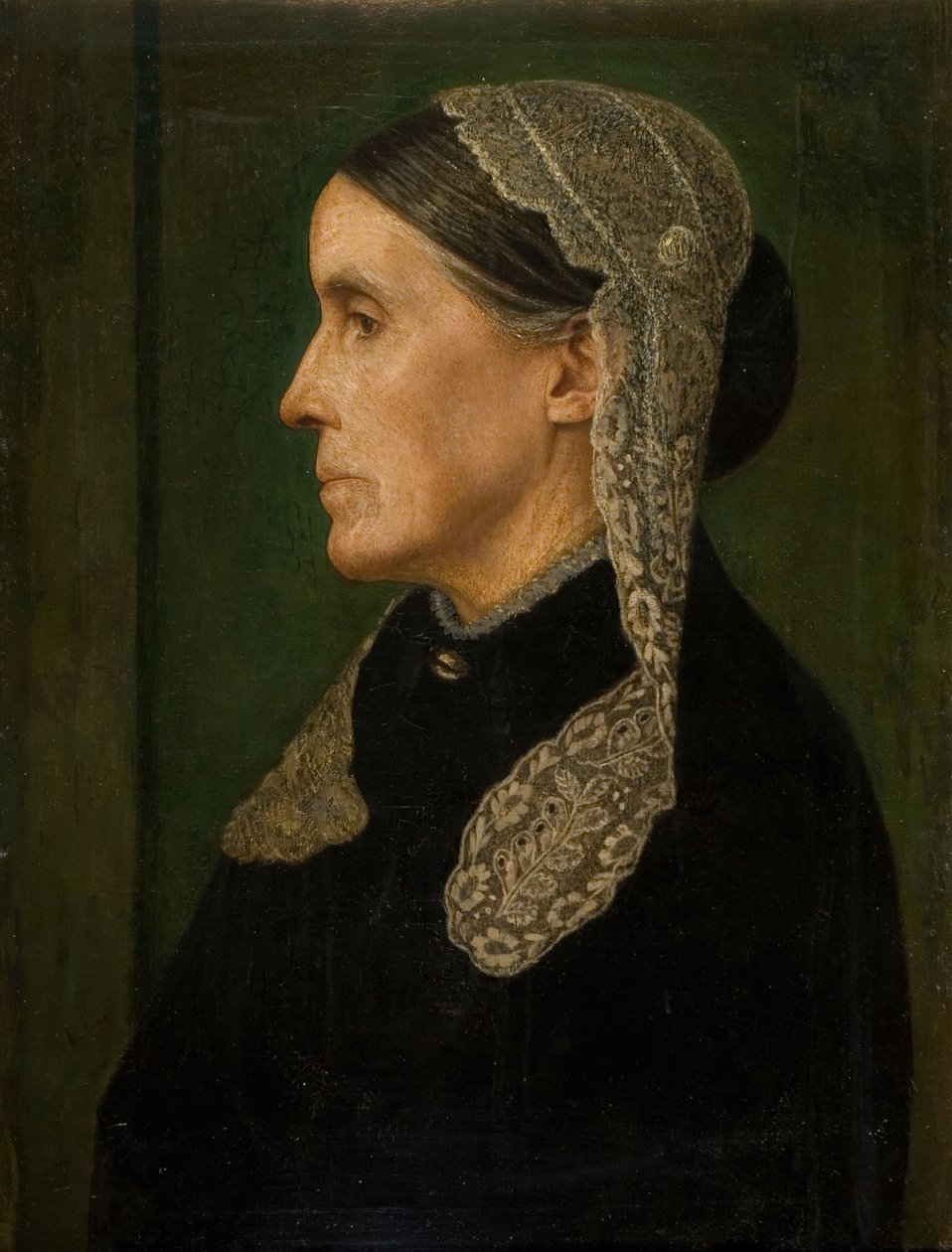 ヘンリー・ガスキン夫人の画家の母の肖像、1888年。 作： アーサー・ジョセフ・ガスキン