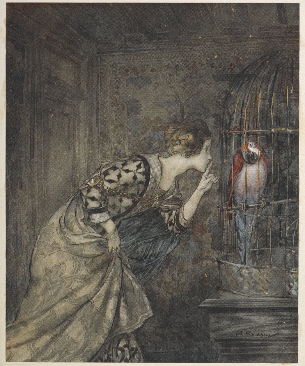 May Colvin and a parrot in a cage.   1453992   ja       japanese Successfully Translated  Original: Novara, the field of African ??Hunters Translat: Novara, the field of African ??Hunters 1463422 ja japanese Successfully Translated Original: The Shepherds  作： アーサー・ラッカム