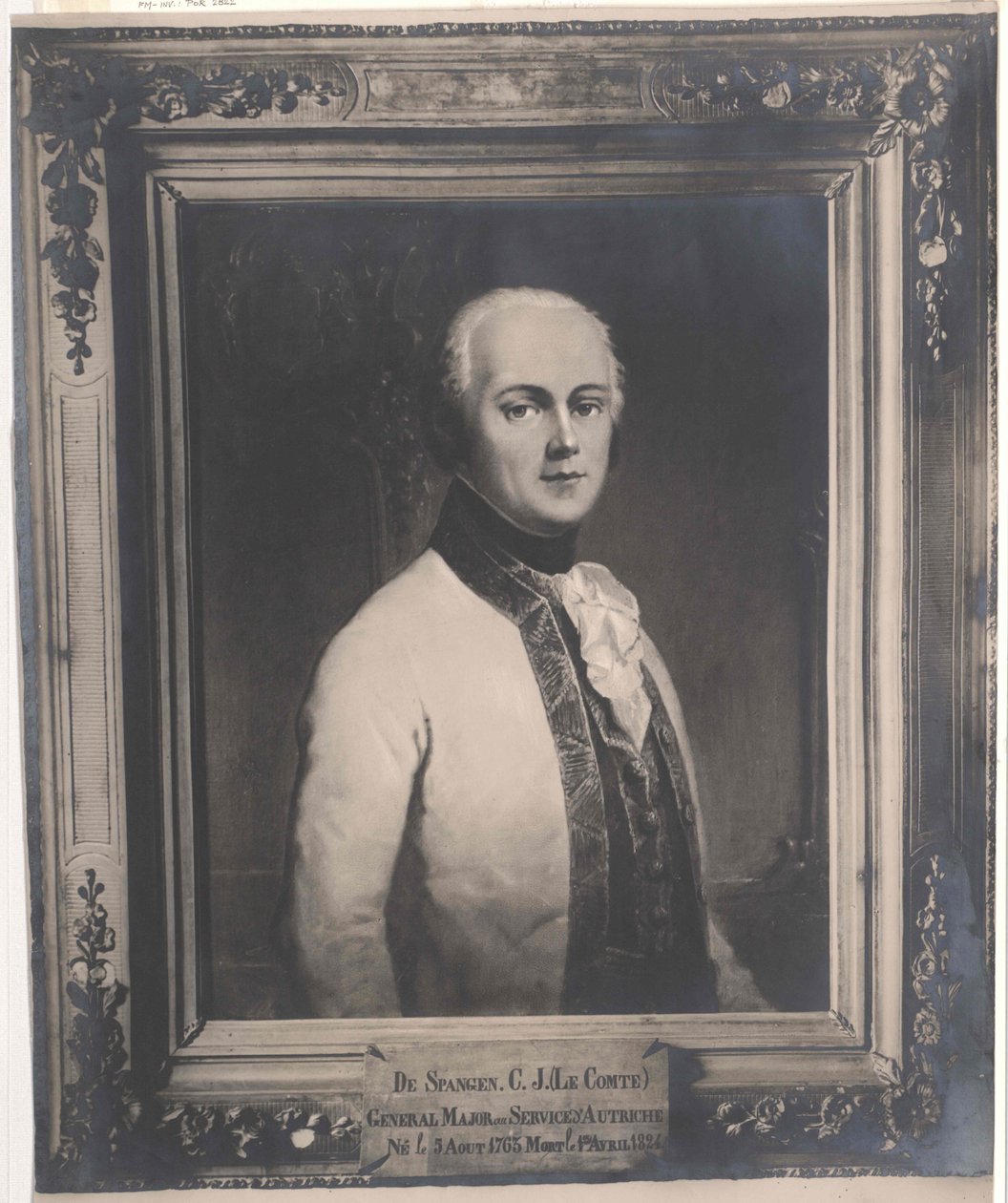 カール・ヨーゼフ・フォン・ユターネス伯 (1763-1824) シュパンゲン・フォン・ユターネス 作： アーティスト不明