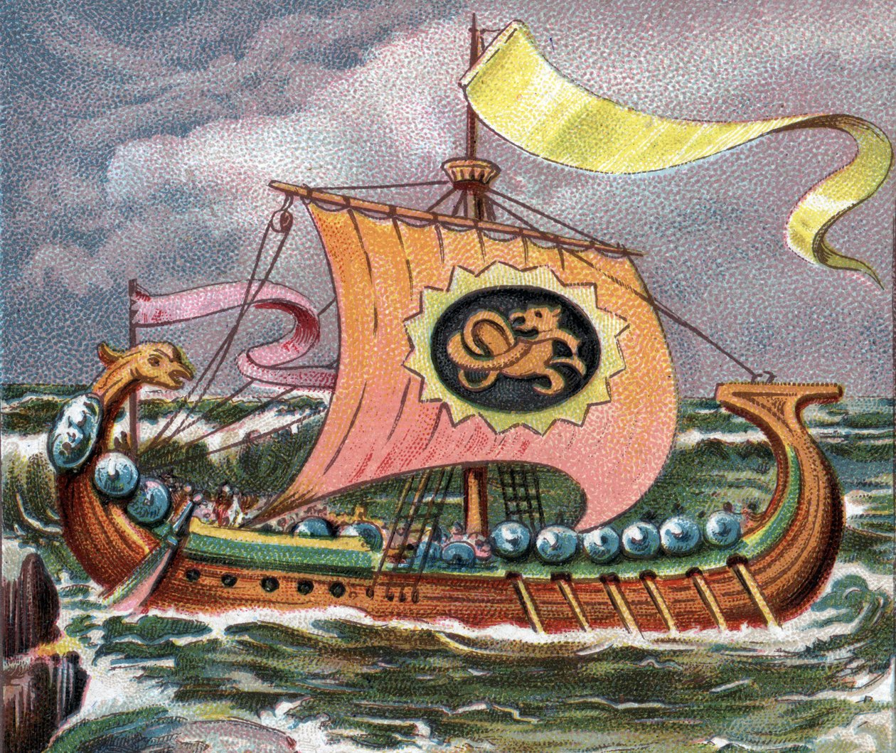 VIKING SHIP - ドラッカー 作： アーティスト不明