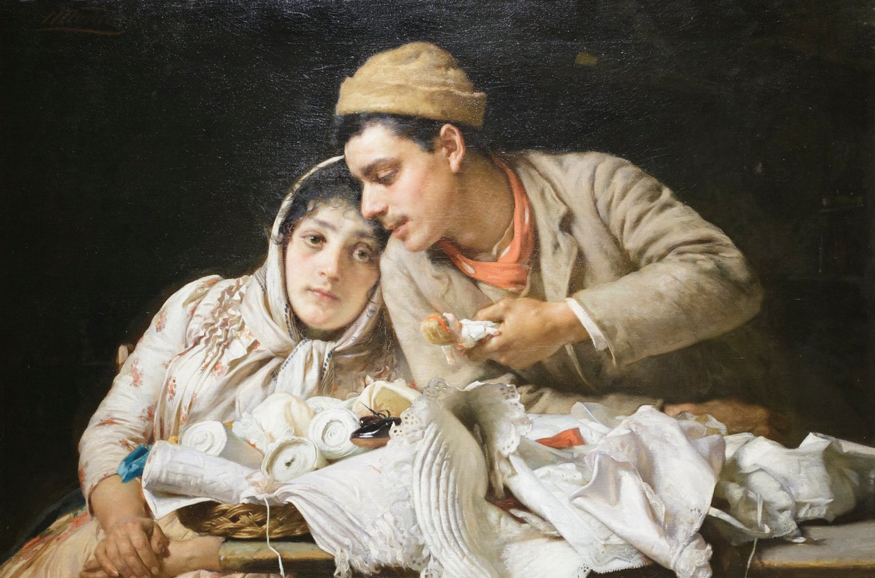 母親の不安 作： アルトゥーロ・モラデイ