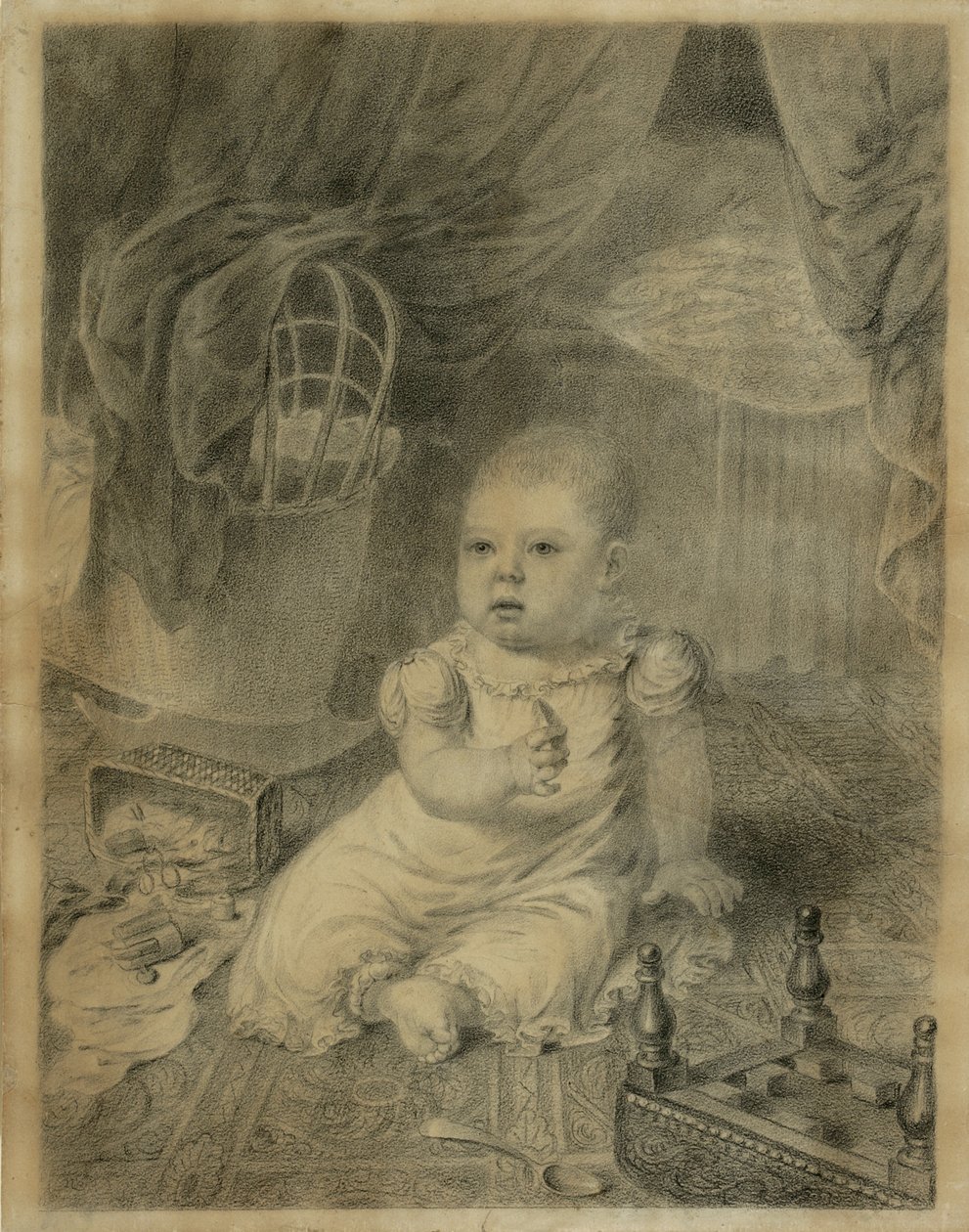 キャロラインデュラン（1826-1902）、1827（ストーリー） 作： アッシャー・ブラウン・デュランド
