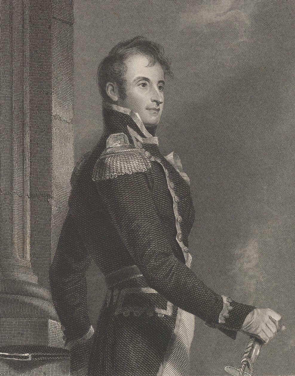 スティーブン・ディケーター、1835年。 作： アッシャー・ブラウン・デュランド