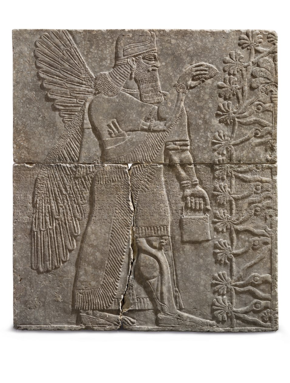 翼のある天才の救済、アシュルナシルパルの治世、紀元前883-859年 作： アッシリア人
