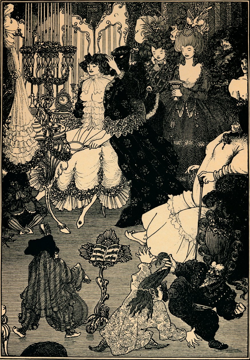 ヘレンのトイレ、1890年代、1935年。 作： オーブリービアズリー