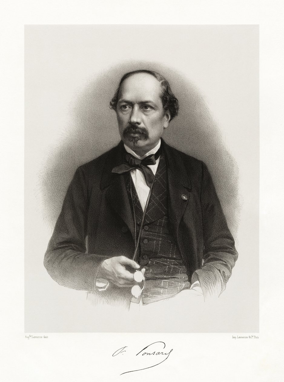 フランソワ・ポンサード、1865-66 作： オーギュスト・チャールズ・ルモワン