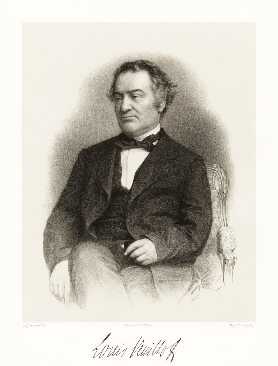 ルイ・ヴイヨ、1865-66 作： オーギュスト・チャールズ・ルモワン