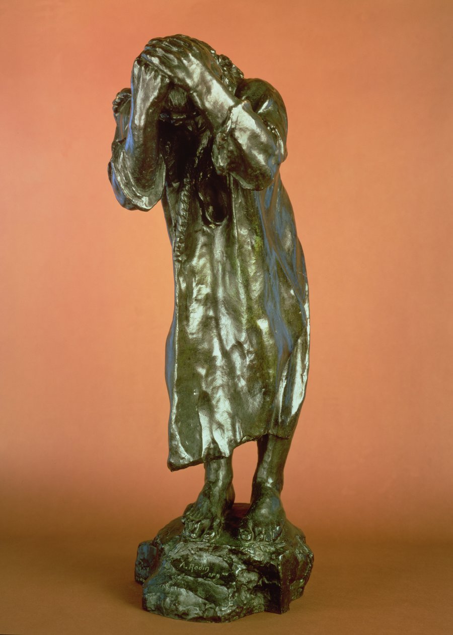 Andreen d&39;Andresのための研究、カレーのブルガース、c.1905-10（ブロンズ） 作： オーギュスト・ロディン