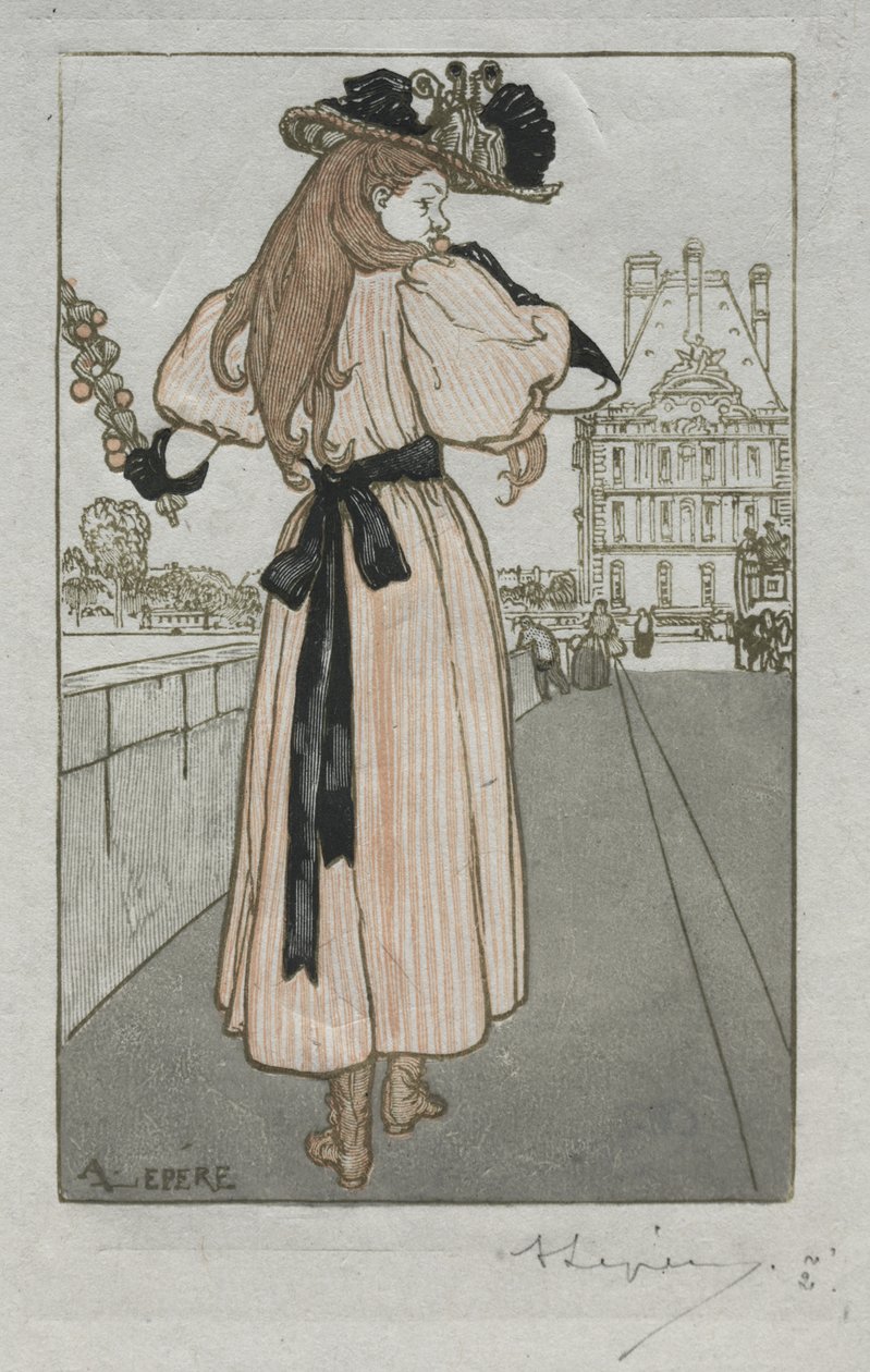 パリ年鑑、1897年：春 作： オーギュスト・ルイ・ルペール