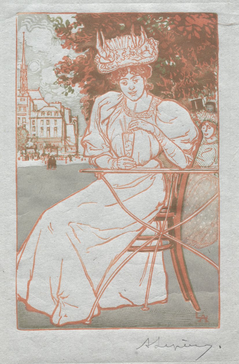 パリ年鑑、1897年：夏 作： オーギュスト・ルイ・ルペール