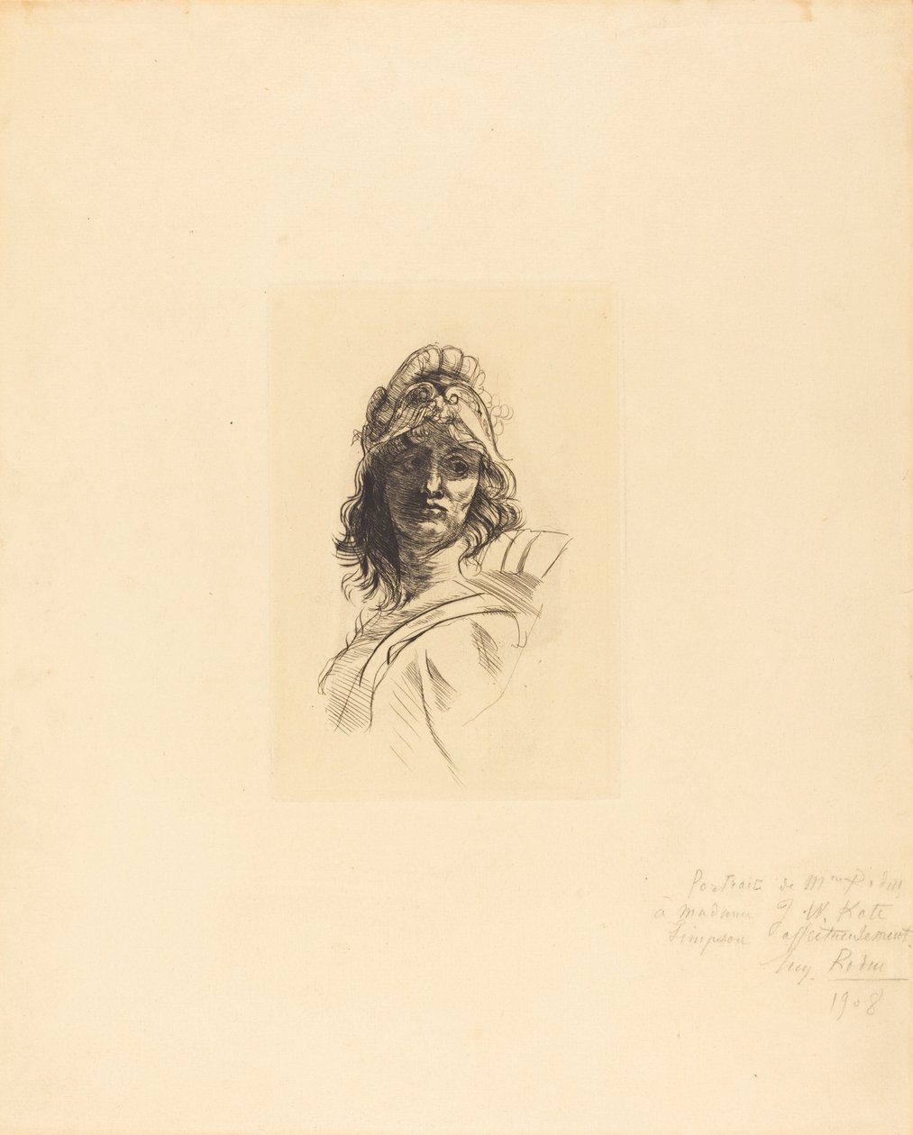 Buste de Bellone、1883年。 作： オーギュスト・ロディン