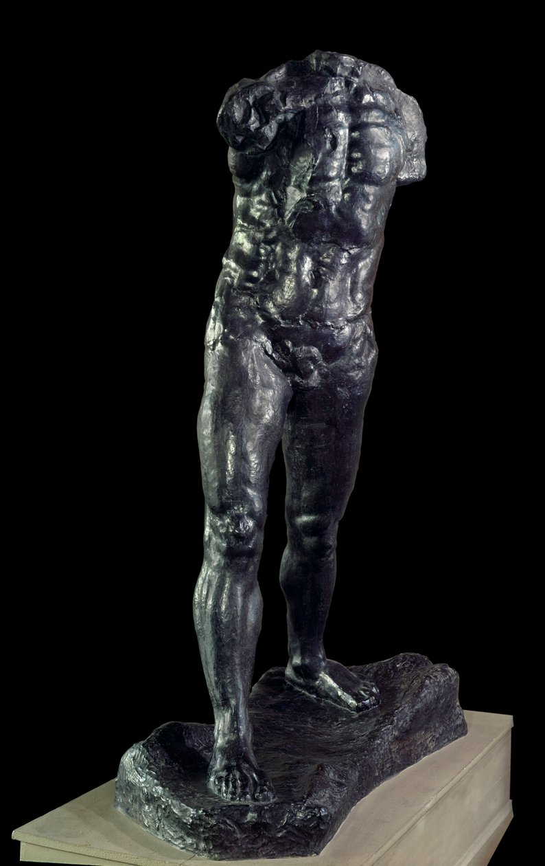 歩く男 ブロンズ彫刻 オーギュスト・ロダン（1840-1917） 1905年 パリ、ロダン美術館蔵 作： オーギュスト・ロディン