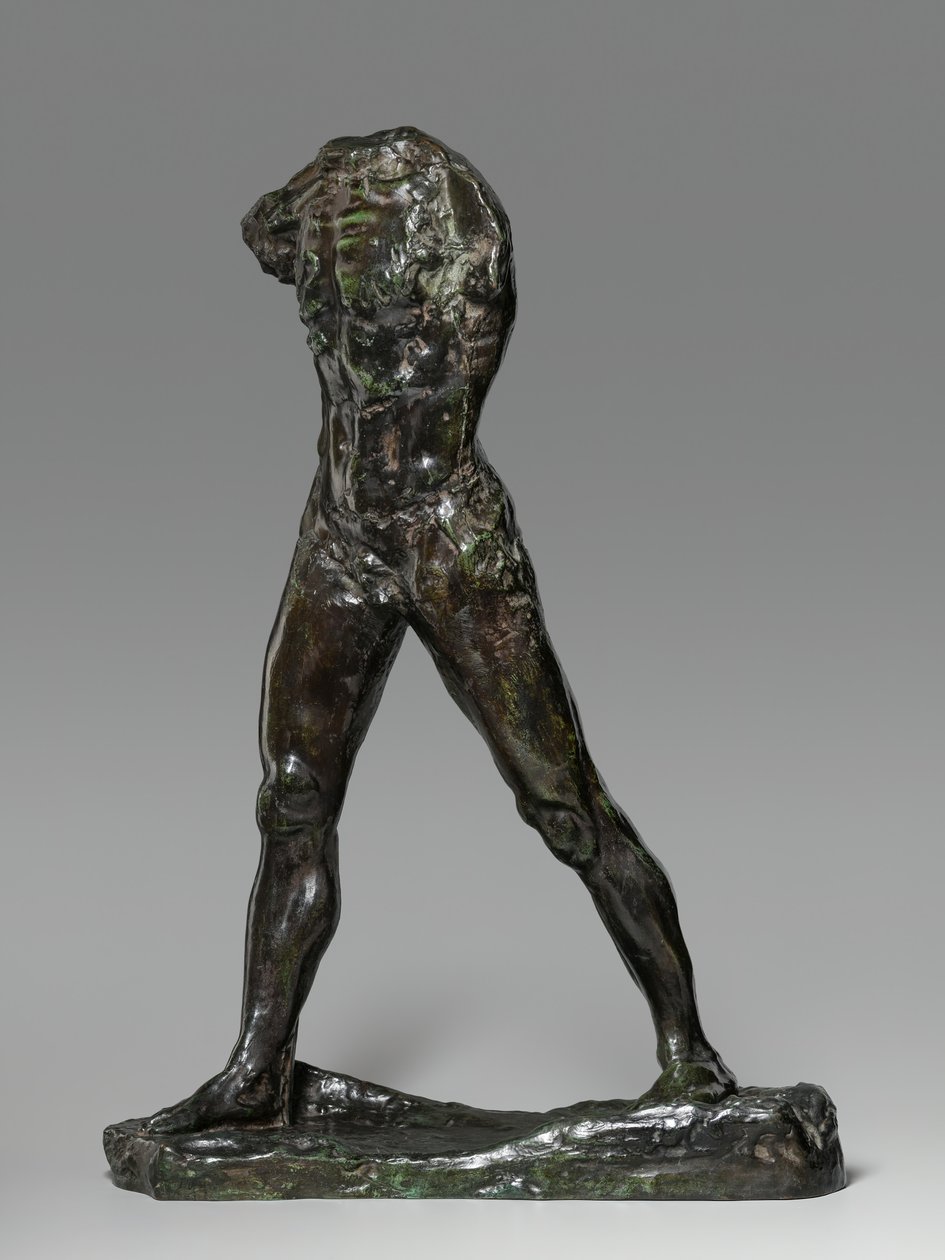 The Walking Man、モデル 18771900、1917 年以前にキャスト。 作： オーギュスト・ロディン