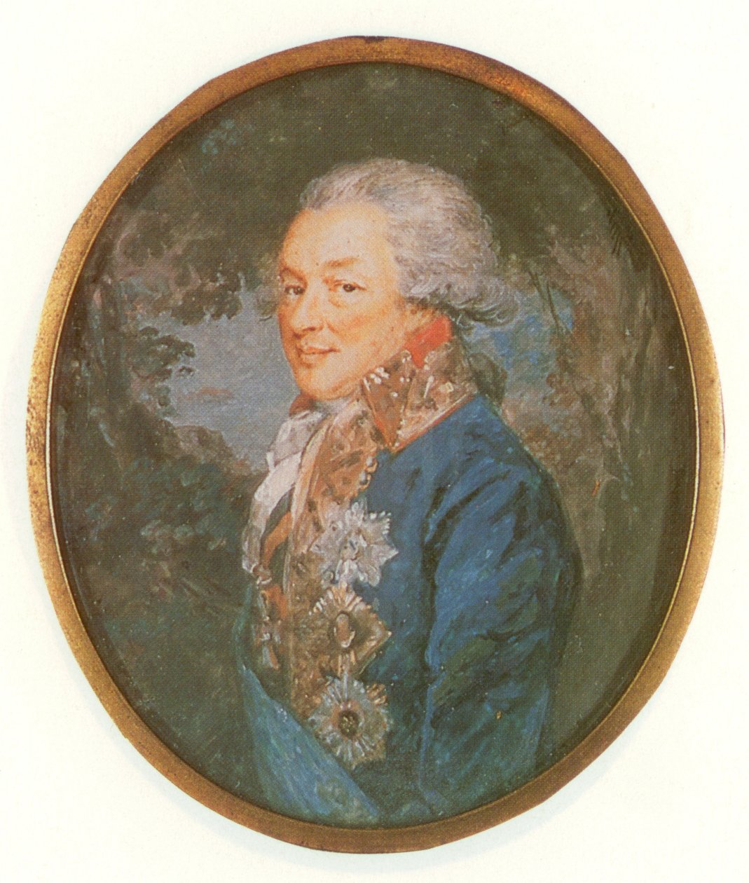 イヴァン・ペトロヴィッチ・サルティコフの肖像（1730-1805） 作： オーガスティン・リット