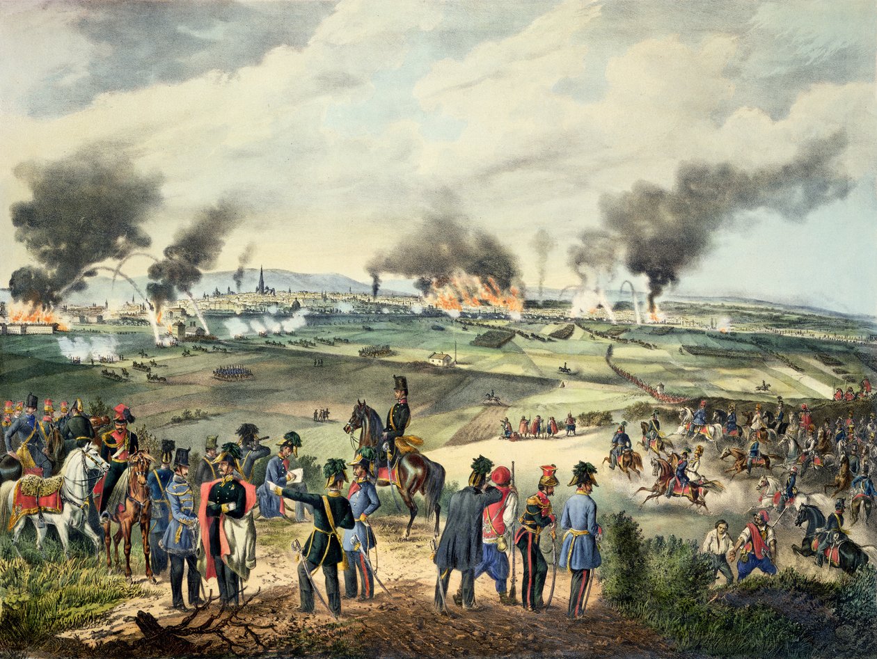 ウィーン包囲戦、1848年10月28日 作： オーストリア学派