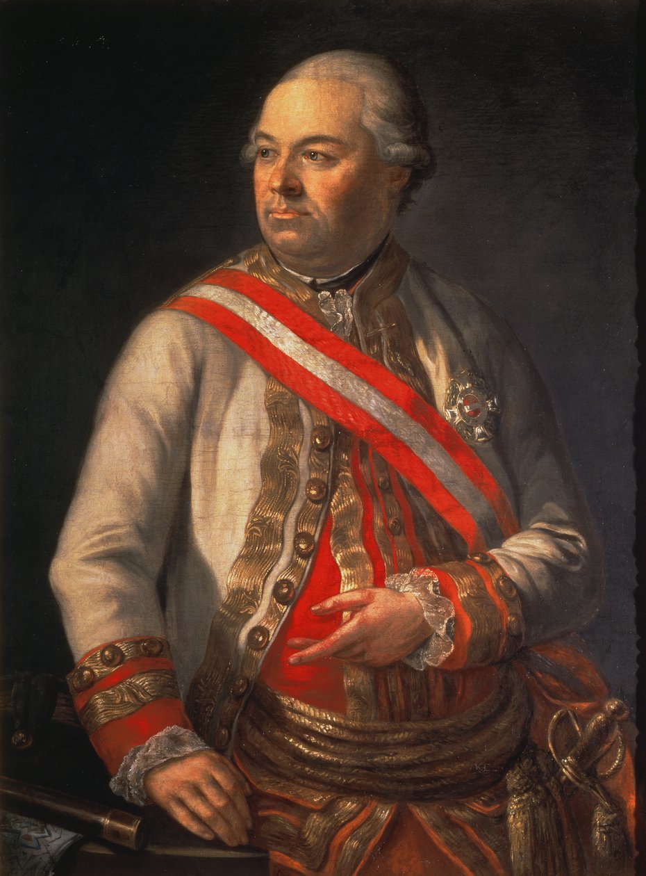 1789年のトルコに対するキャンペーンでオーストリア軍の司令官であったアンドレアスハディクフォンフタク伯爵（1710-90）を数える 作： オーストリア学派