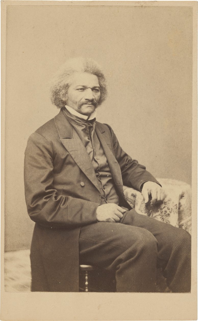 フレデリック・ダグラス（c.1864年（写真） 作： 