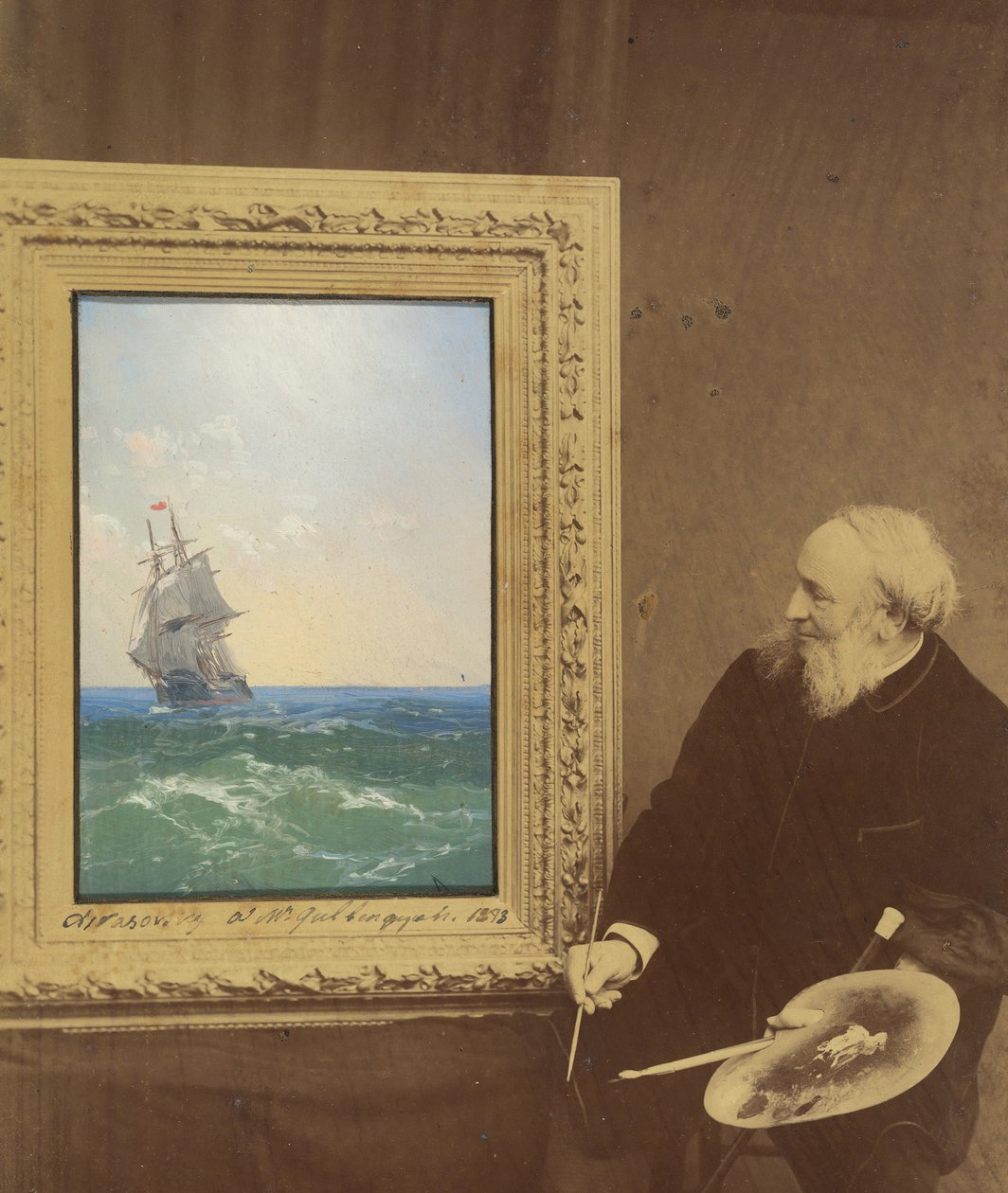 Sivan Tsonstantinovich Aivasovskich、1893 作： ババエバスタジオ