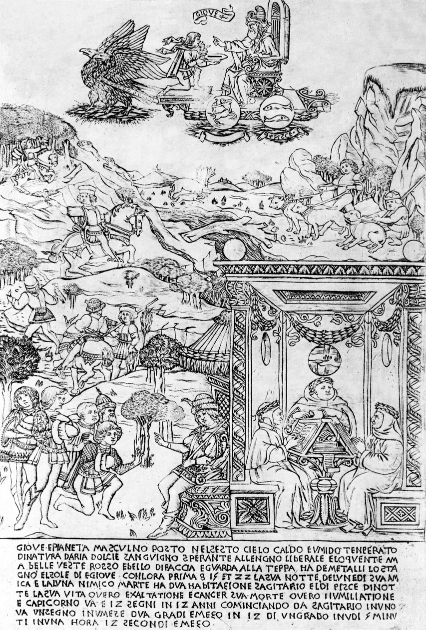 木星、1464年頃 作： バッチョ バルディーニ