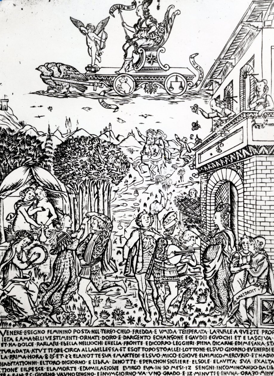 金星、1464年 作： バッチョ バルディーニ