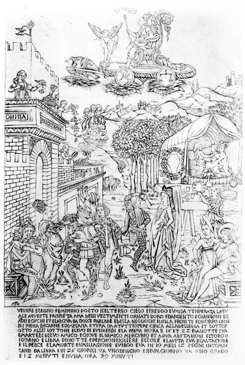 金星、1464年 作： バッチョ バルディーニ