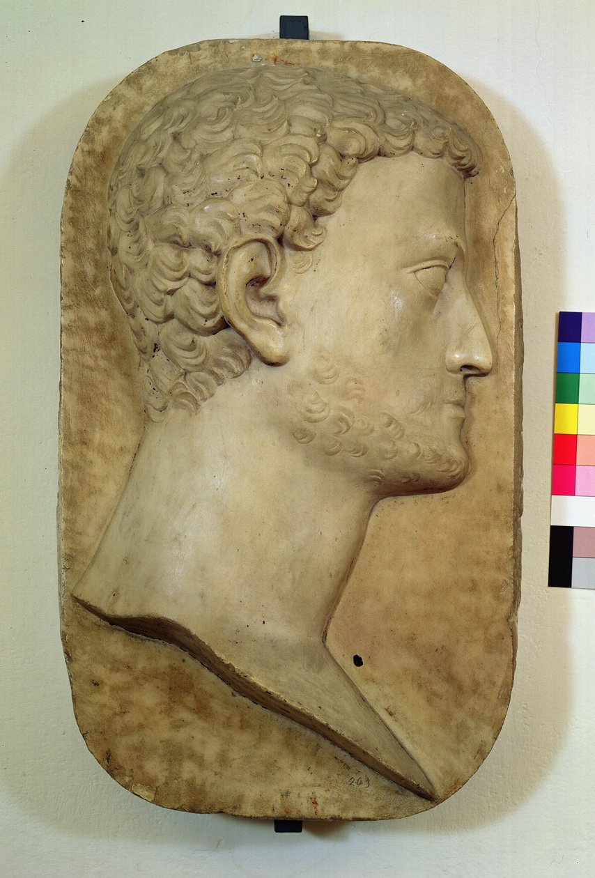 Cosimo I de &39;Medici（1519-74）（大理石） 作： バッチオ・バンディネッリ