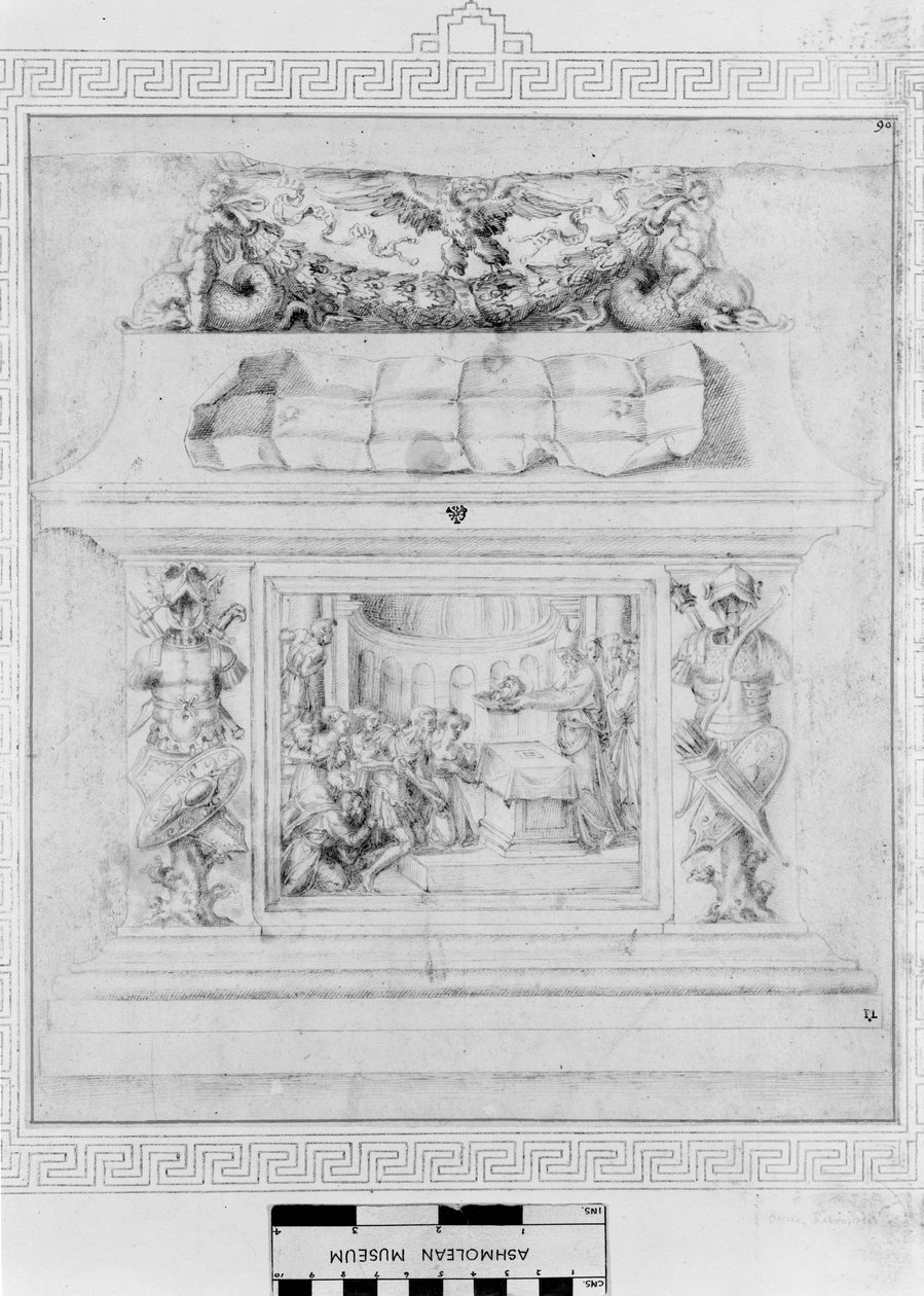 棺の装飾、c.1535 作： バッチオ・バンディネッリ