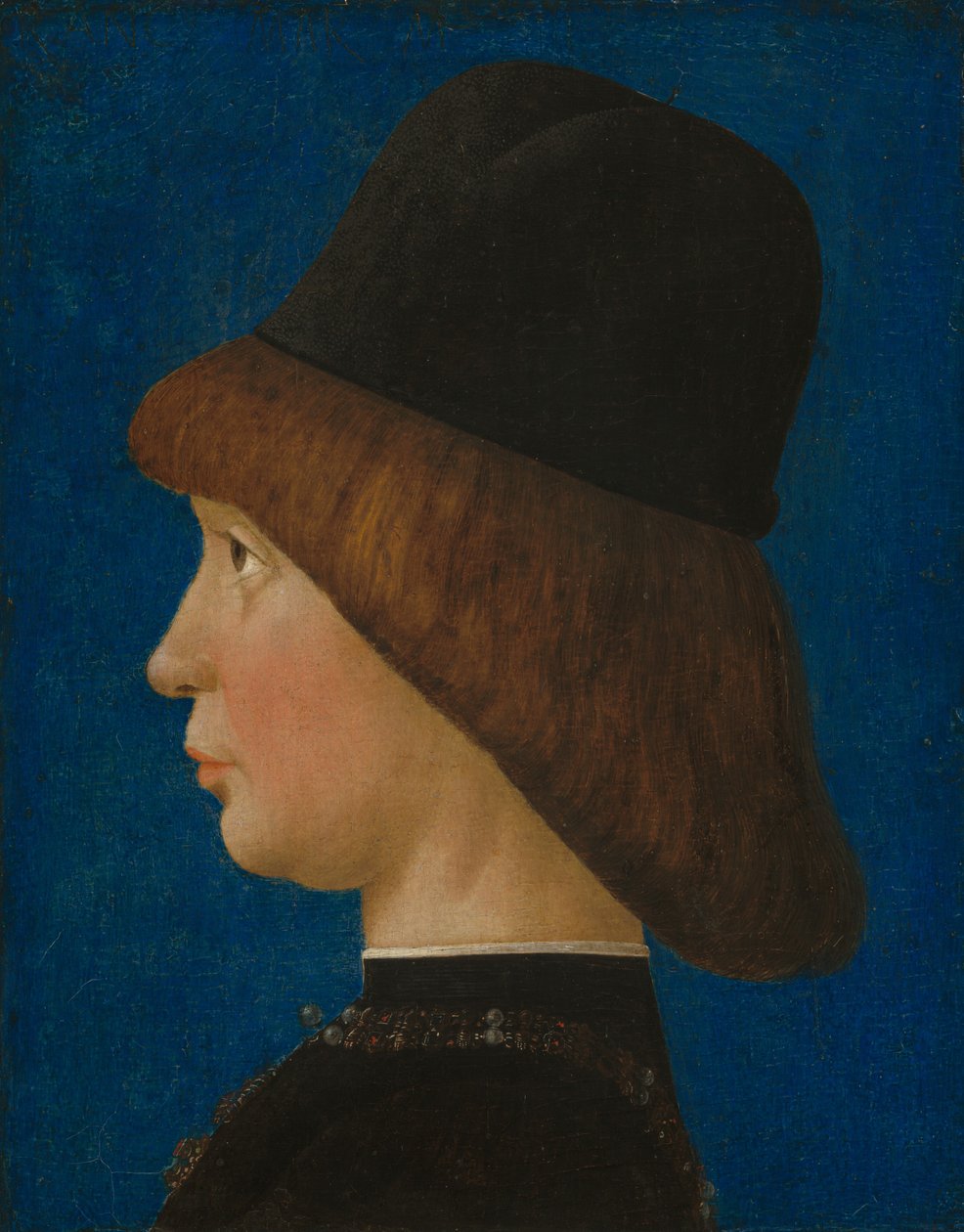 フランチェスコ2世・ゴンザーガ、第4代マントヴァ侯爵、1474-1480年頃（ポプラ材パネルにテンペラ画） 作： 