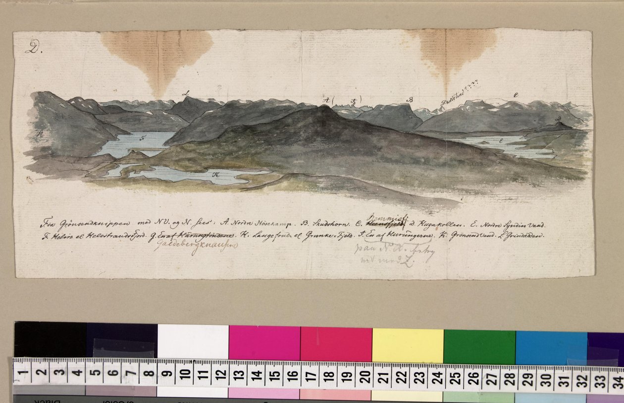 1820年の山旅の思い出 作： バルタザール・マティアス・ケイルハウ