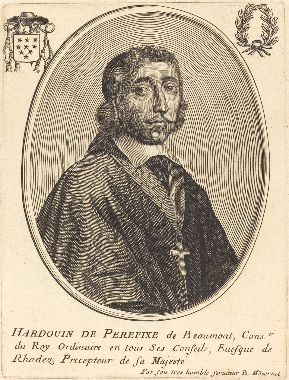 Hardouin de Beaumont de Perefixe 作： Balthasar Moncornet