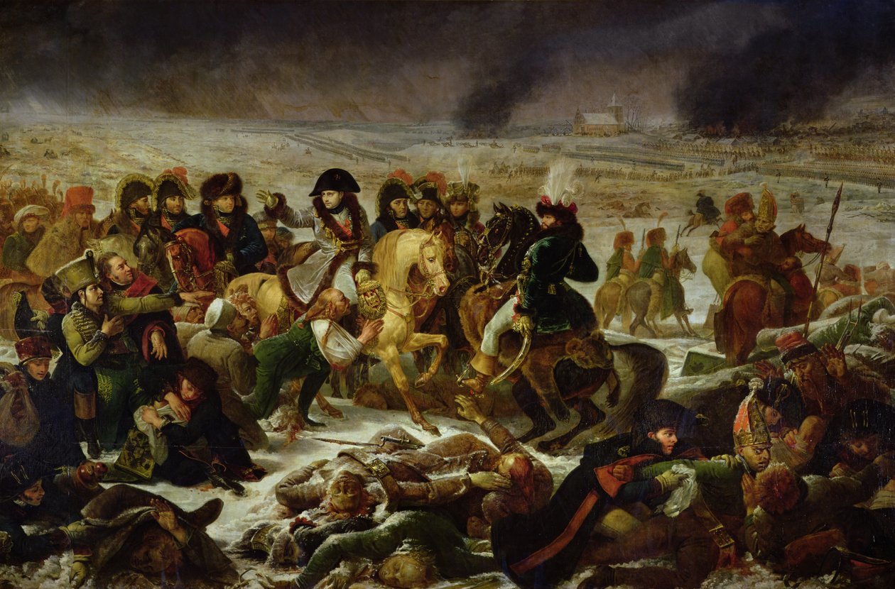 エラウの戦場でのナポレオン、1807年2月9日、1808年 作： アントワーヌ・ジャン・グロ