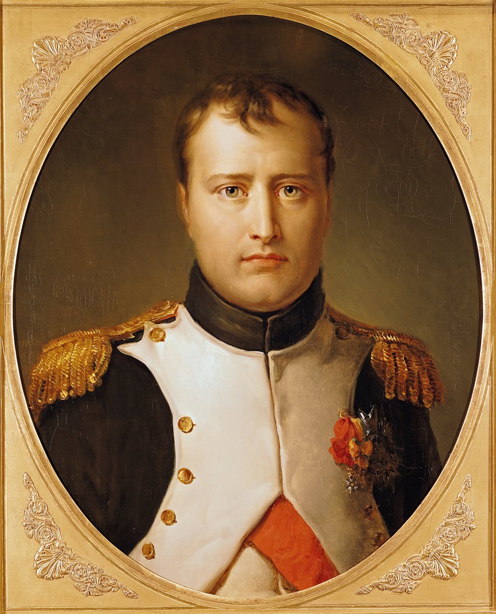 制服を着たナポレオン（1769-1821）の肖像 作： バロン・フランソワ・パスカルサイモン・ジェラール
