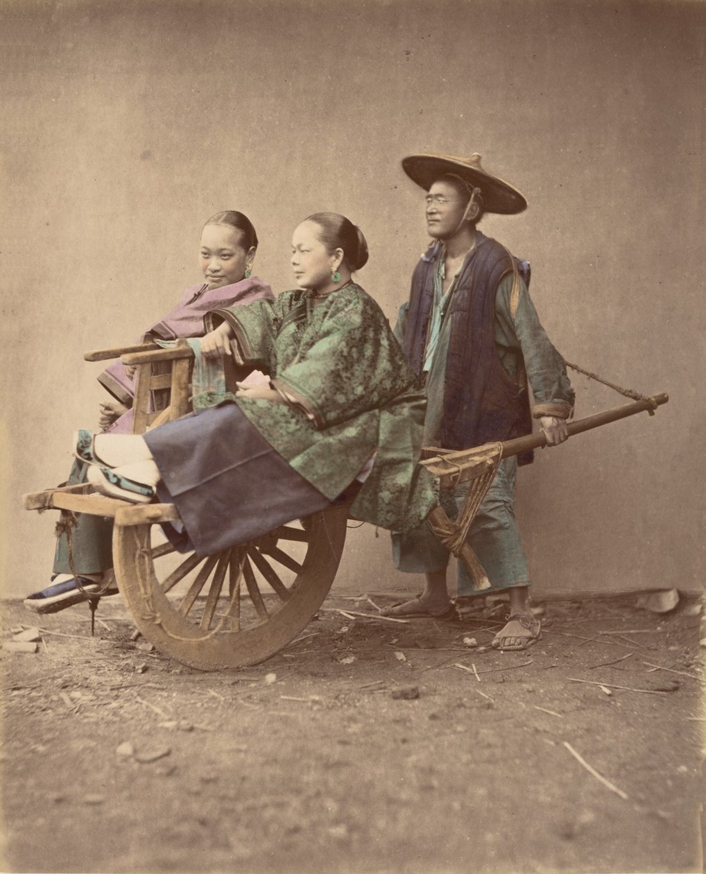 手押し車、1870年代。 作： ライムンド・フォン・スティルフリード男爵