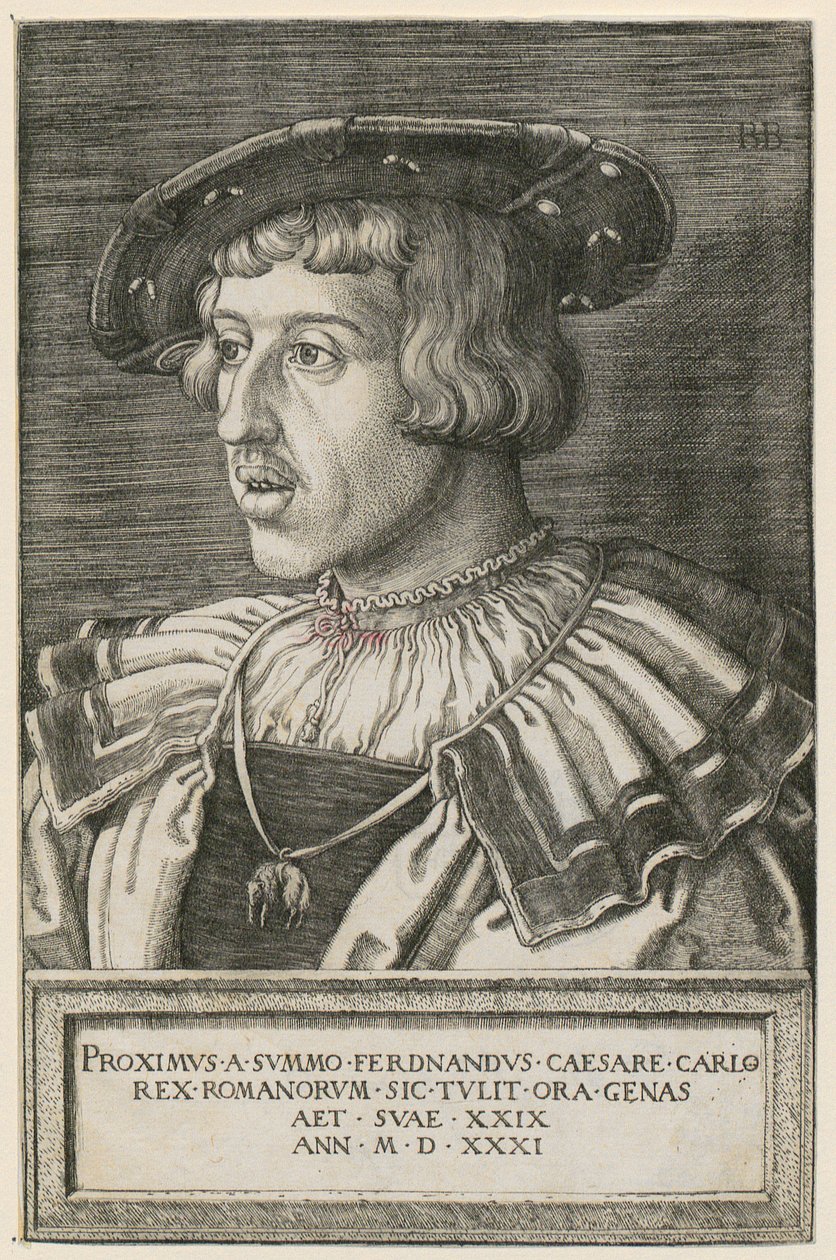 フェルディナント1世の肖像 作： バーセル・ベハム