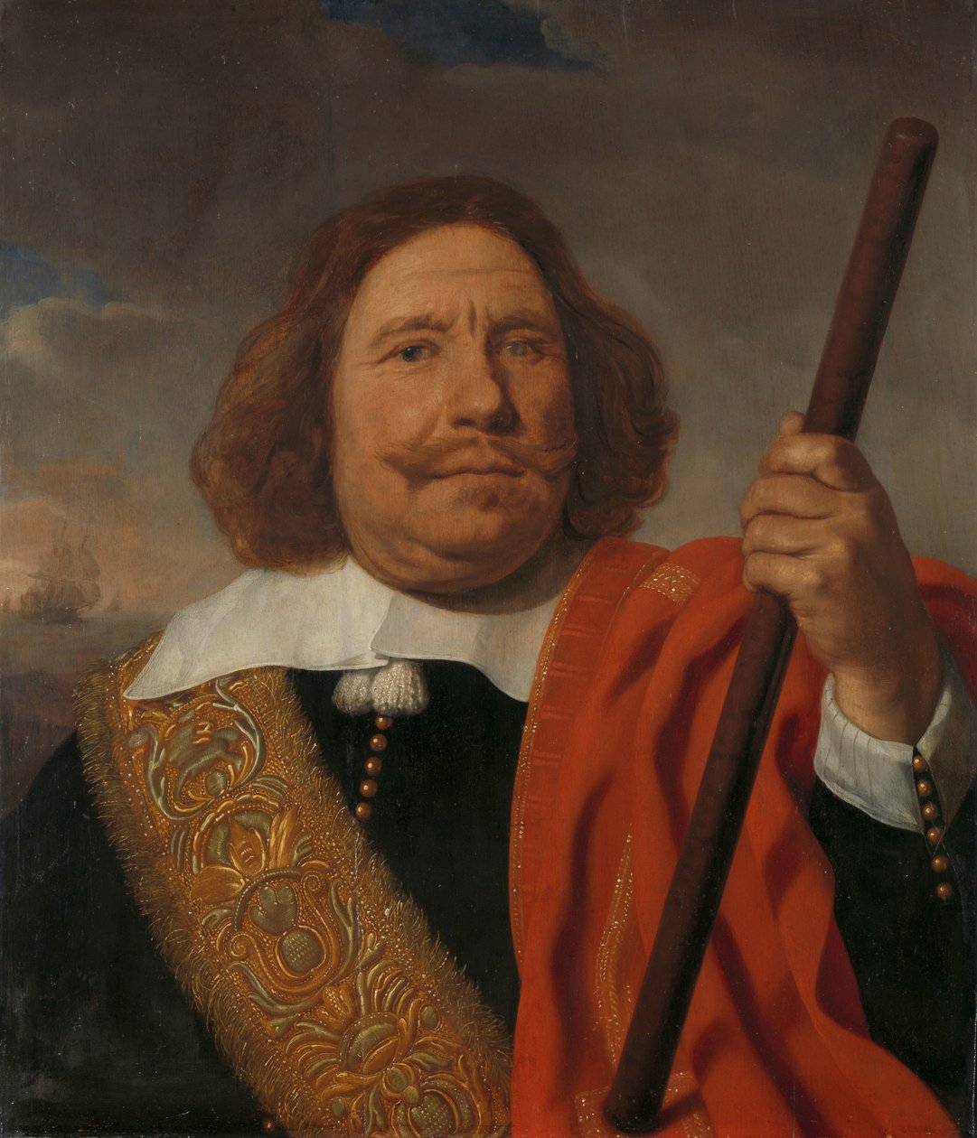 Egbert Meeuwsz Cortenaer (1605-65)、副提督、マース海軍本部、ロッテルダム 作： バルトロメウス・ファン・デル・ヘルスト