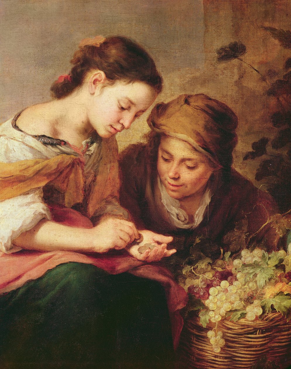 The Little Fruit-Seller、1670-75（see 170100）の詳細 作： バルトロメエステバンムリーリョ