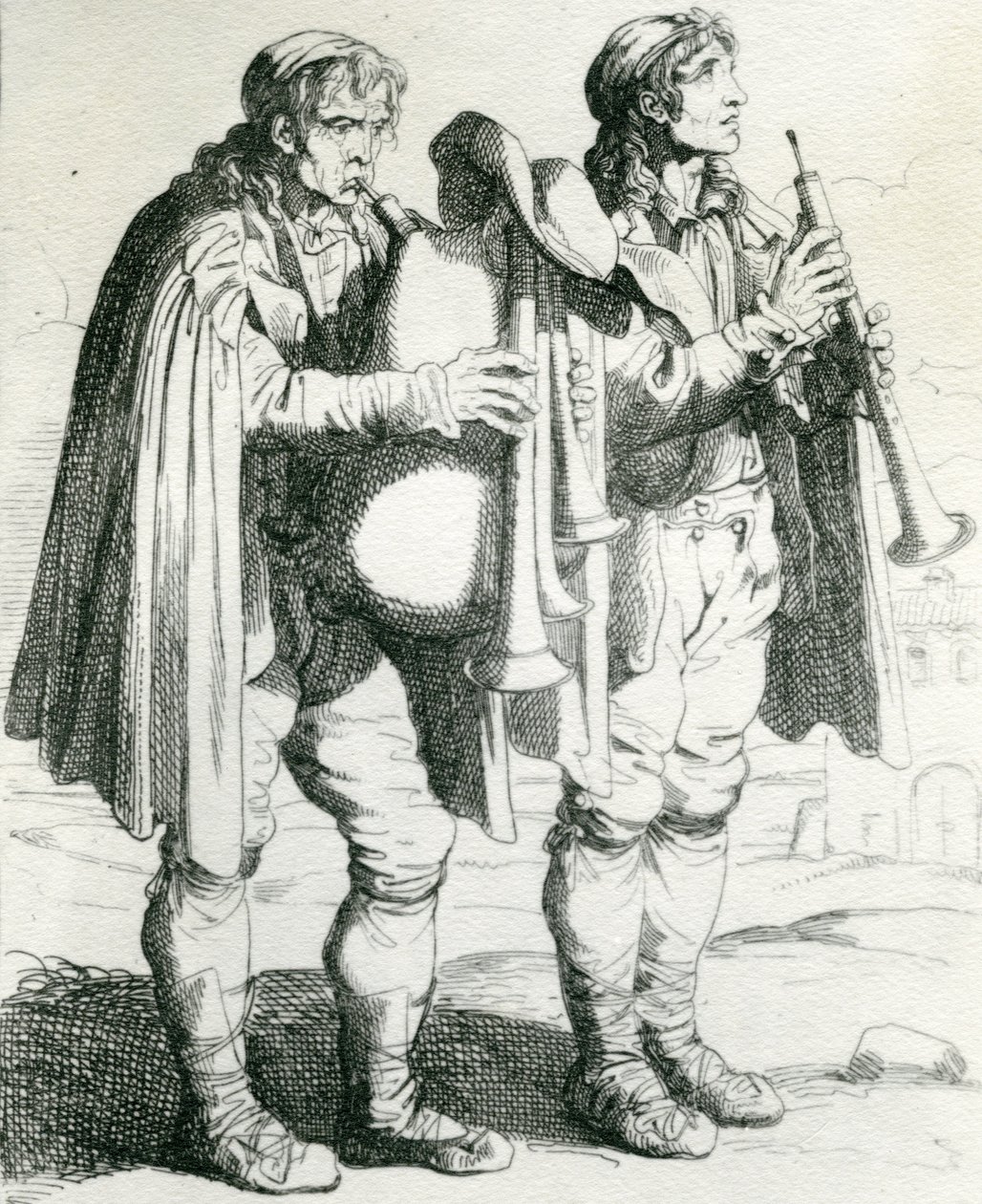 Li Pifferari、1810 作： バルトロメオ・ピネリ