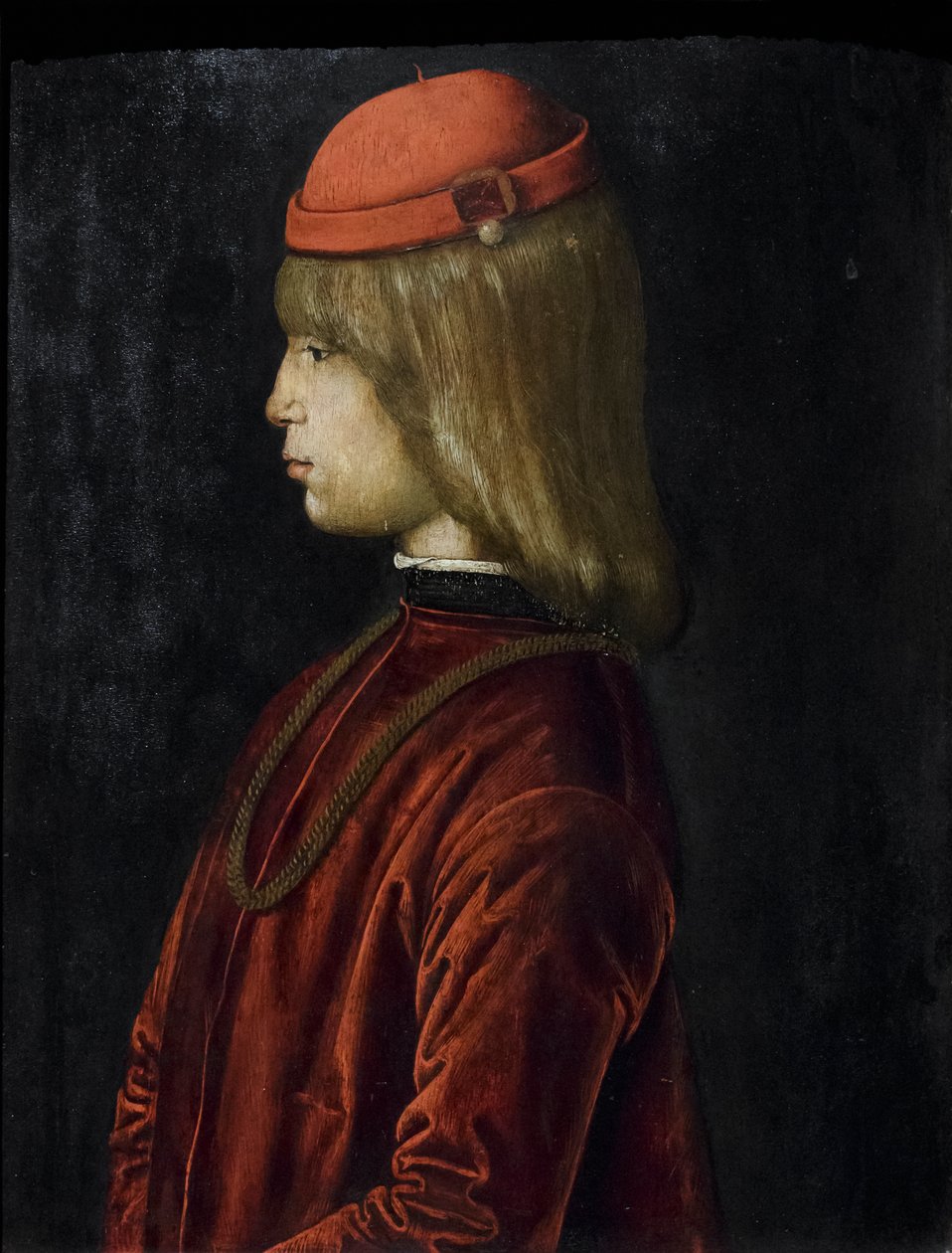 グイドゥバルド・ダ・モンテフェルトロの肖像 1480-81年頃 油彩・パネル 作： バルトロメオ (attr. to) デッラ ガッタ