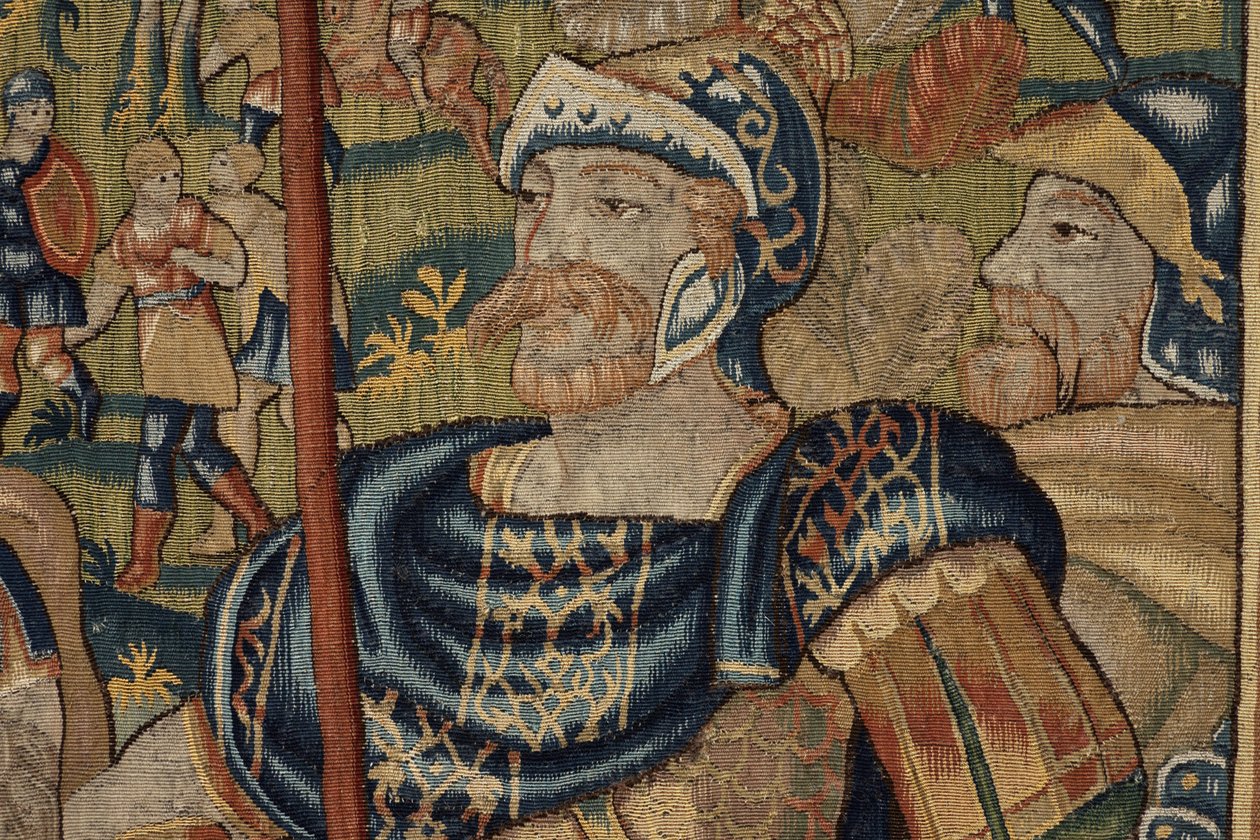 Cyrus II The Greatの物語、1590年頃（タペストリー） 作： ベルギーの学校