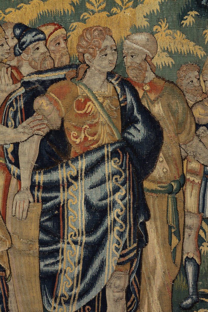 Cyrus II The Greatの物語、1590年頃（タペストリー） 作： ベルギーの学校