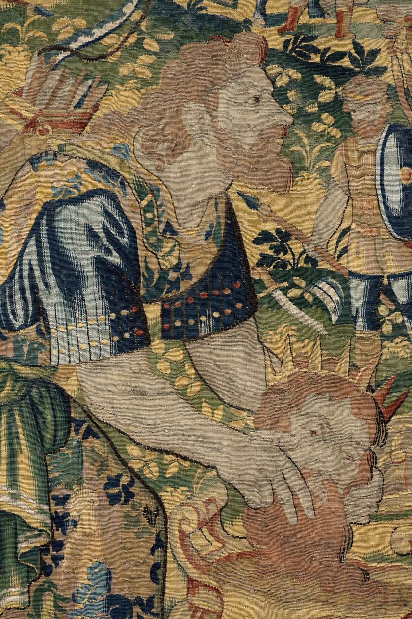 Cyrus II The Greatの物語、1590年頃（タペストリー） 作： ベルギーの学校