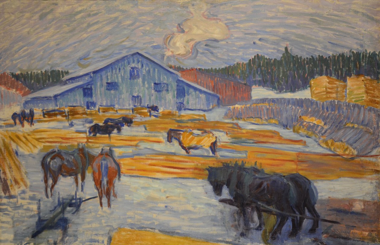 Ester Almqvist Sawmill Aneby 作： ベント・オバーガー